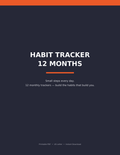 Habit Tracker Printable Bundle