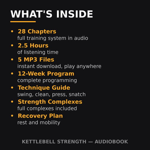 Kettlebell Strength — Full Audiobook (MP3)